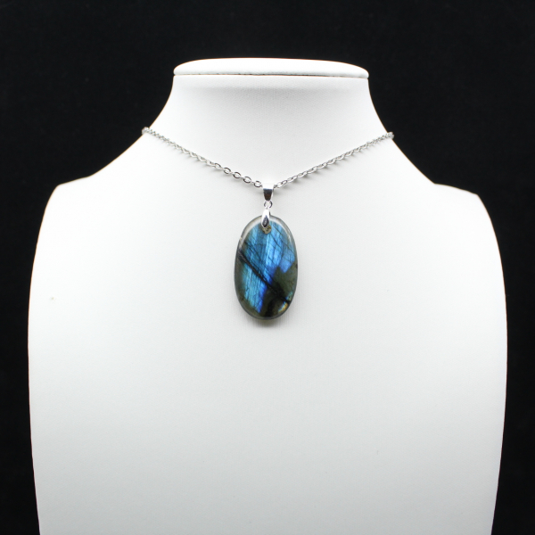 Labradorite Oval Pendant