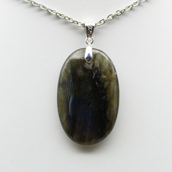 Labradorite Oval Pendant