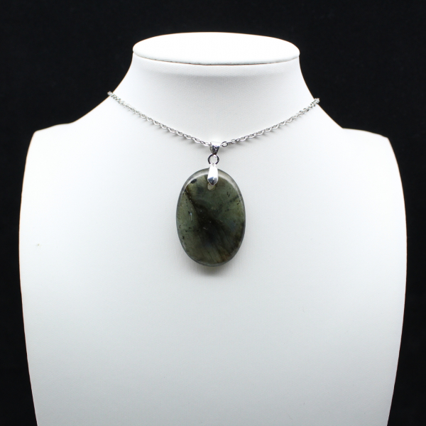 Labradorite Oval Pendant