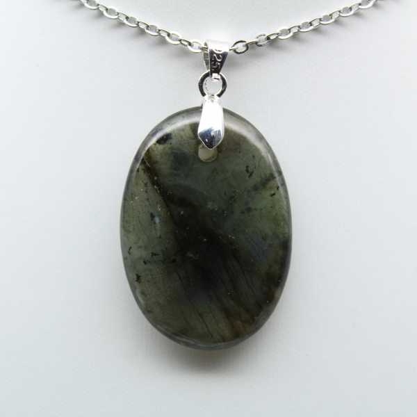 Labradorite Oval Pendant