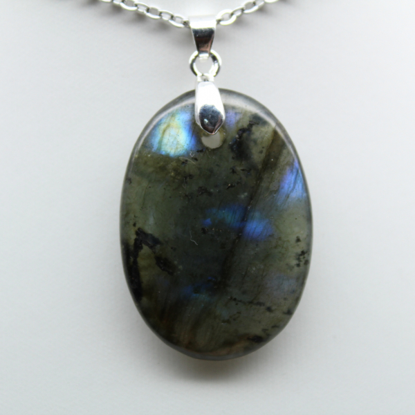 Labradorite Oval Pendant