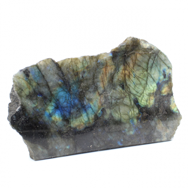 Ornamental Labradorite, One-Sided Polished
