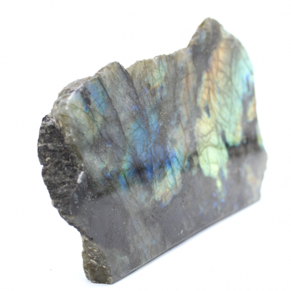 Ornamental Labradorite, One-Sided Polished