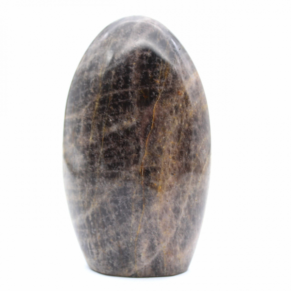 Polished Black Microcline Stone