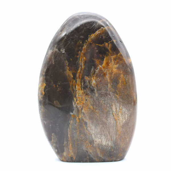 Natural Black Moonstone Rock