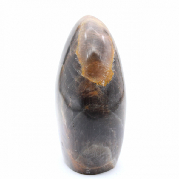 Polished Black Microcline Stone