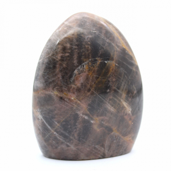 Polished Black Microcline Stone