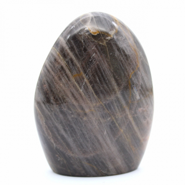Polished Black Moonstone Rock