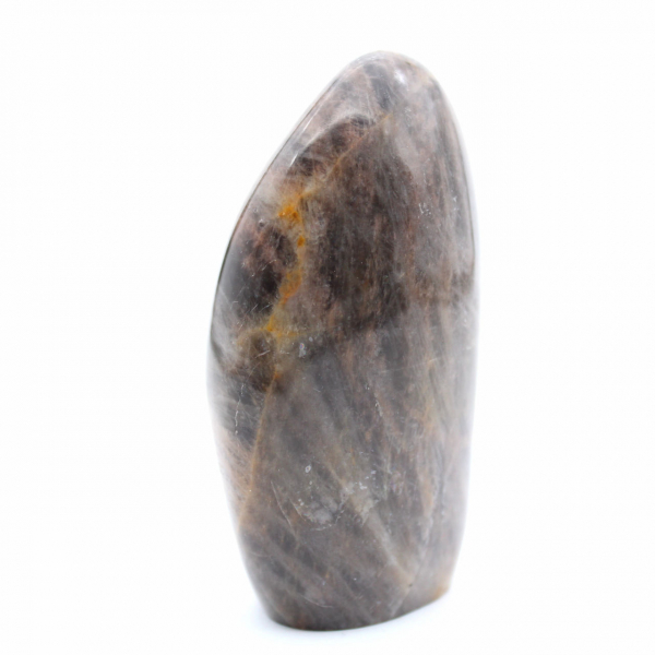 Polished Black Microcline Rock