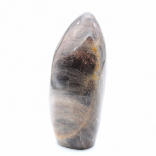 Polished Black Microcline Rock