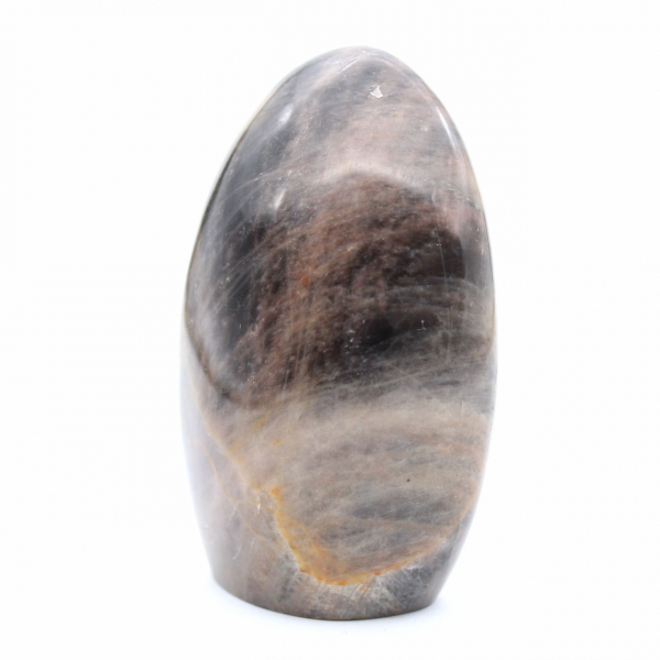 Polished Black Microcline Rock