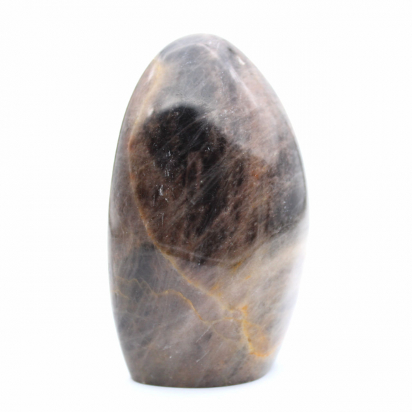 Polished Black Microcline Rock