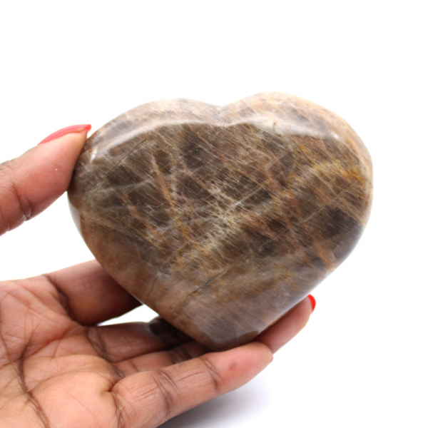 Madagascar Moonstone Heart
