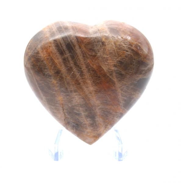 Black Microcline Heart