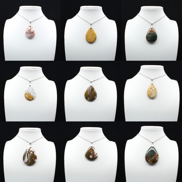Imperial Jasper Drop Pendant