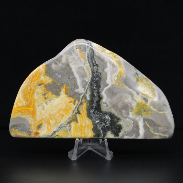 Polished Bumblebee Jasper, Collection and Aesthetics