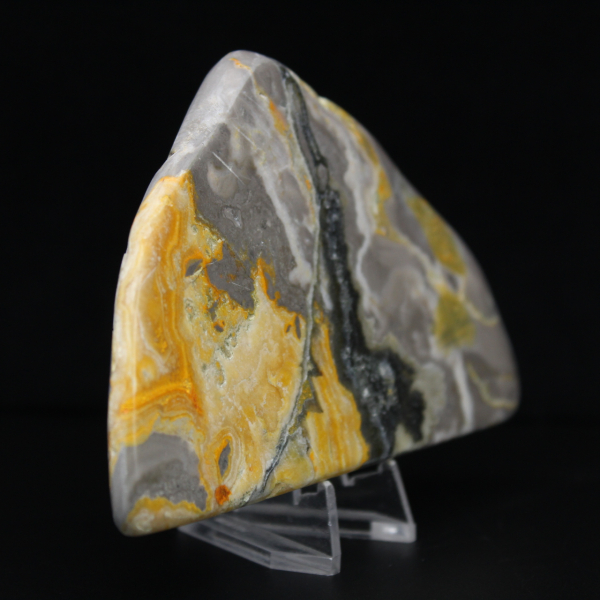 Polished Bumblebee Jasper, Collection and Aesthetics