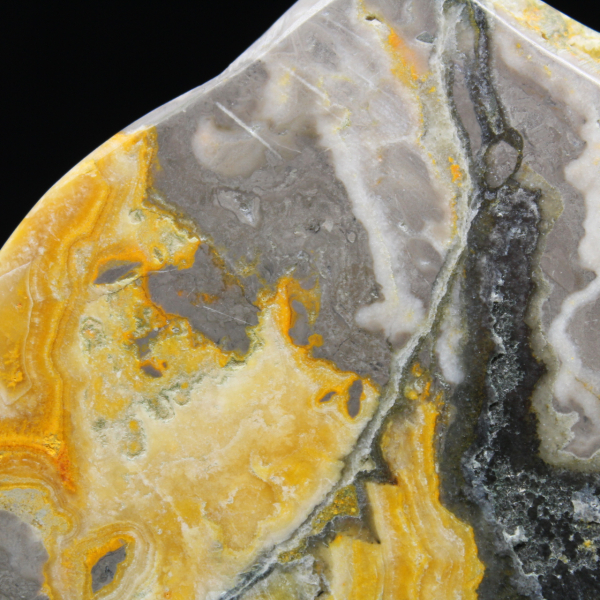 Polished Bumblebee Jasper, Collection and Aesthetics