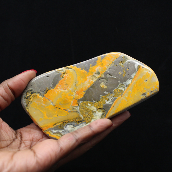 Jasper Bumblebee Specimen Volcanic Rock