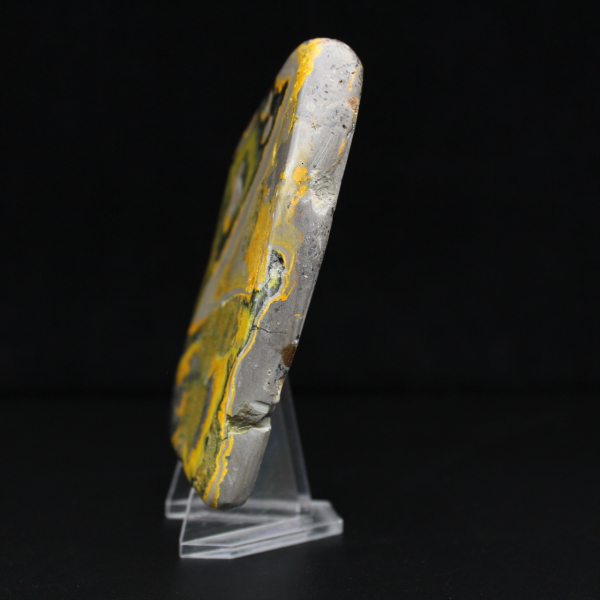 Bumblebee Jasper Ornament, Polished, Vibrant Colors