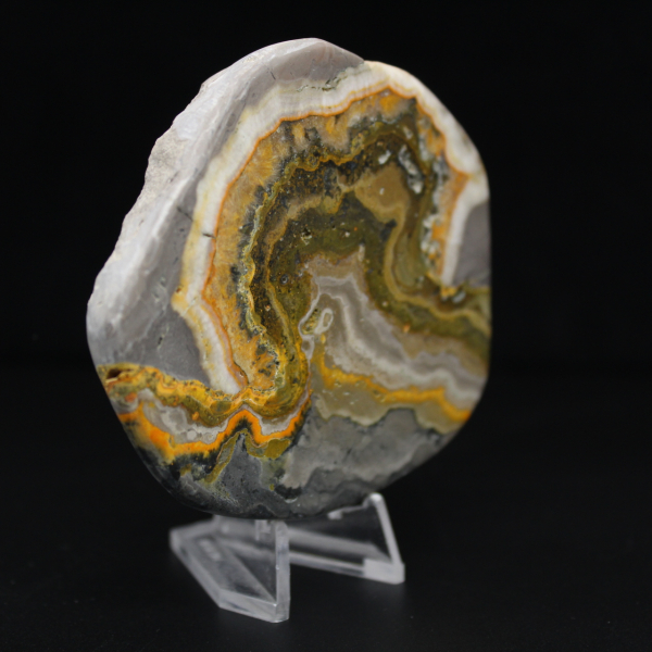 Polished Jasper Bumblebee Ornament, Indonesia, Rare