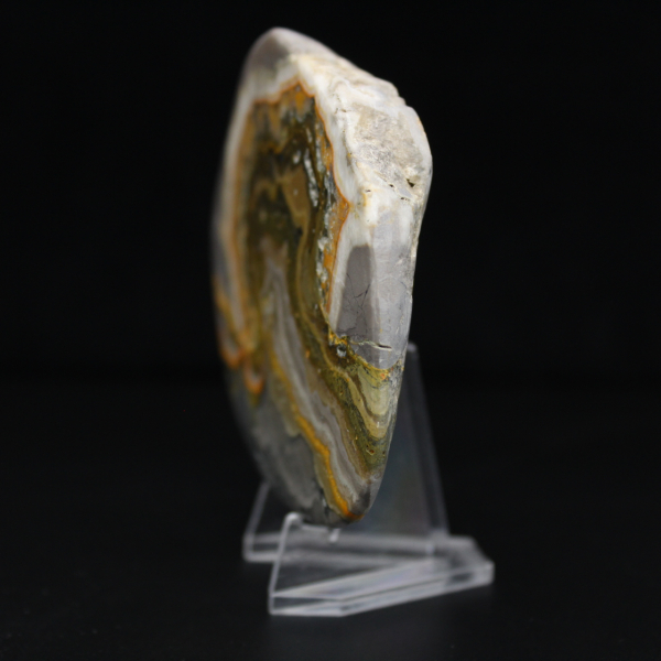 Polished Jasper Bumblebee Ornament, Indonesia, Rare