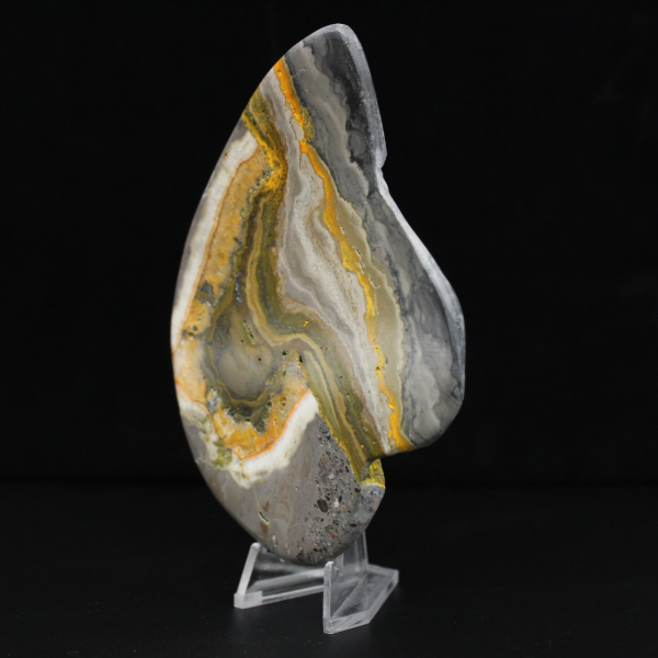 Polished Bumblebee Jasper Rock Mineral Science