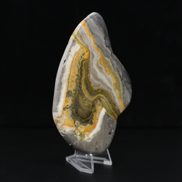 Polished Bumblebee Jasper Rock Mineral Science