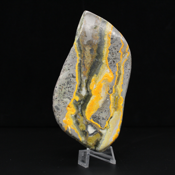 Polished Bumblebee Jasper, Rare Specimen Indonesia