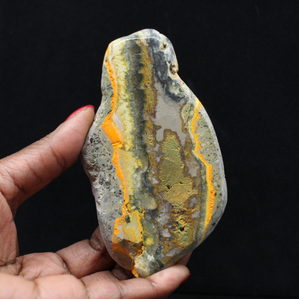 Smooth Stone Jasper Bumblebee Decoration Collection