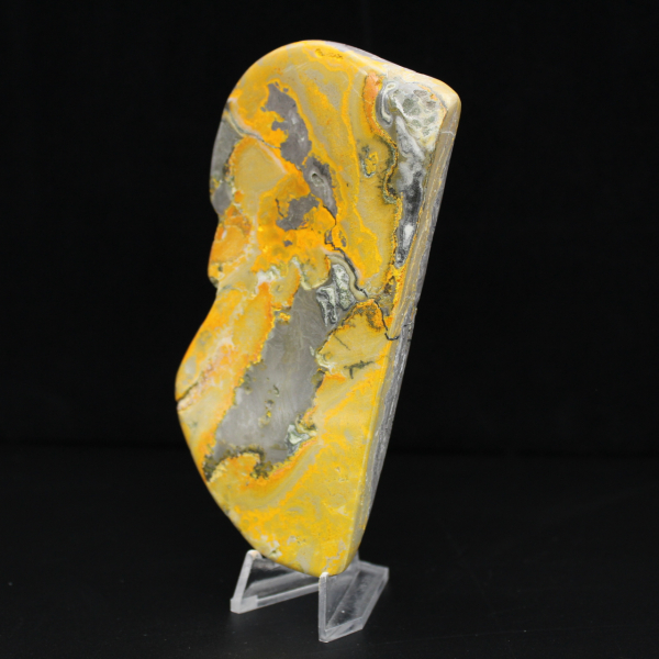 Large Jasper Bumblebee Polished Ornament