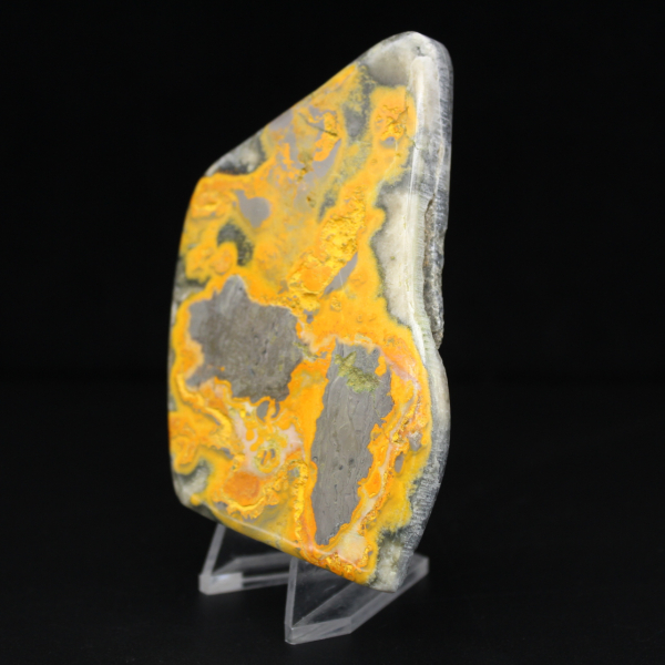 Bumblebee Jasper Polished Ornament Unique Indonesia