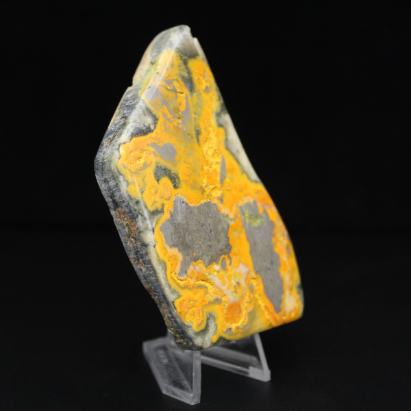 Bumblebee Jasper Polished Ornament Unique Indonesia
