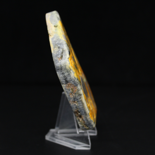 Bumblebee Jasper Polished Ornament Unique Indonesia