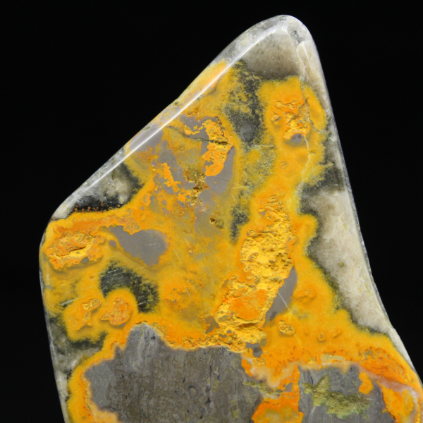 Bumblebee Jasper Polished Ornament Unique Indonesia