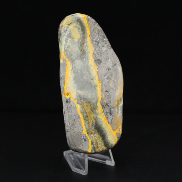 Smooth Stone Jasper Bumblebee Natural Ornament