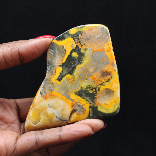Polished Bumblebee Jasper Genuine Stone
