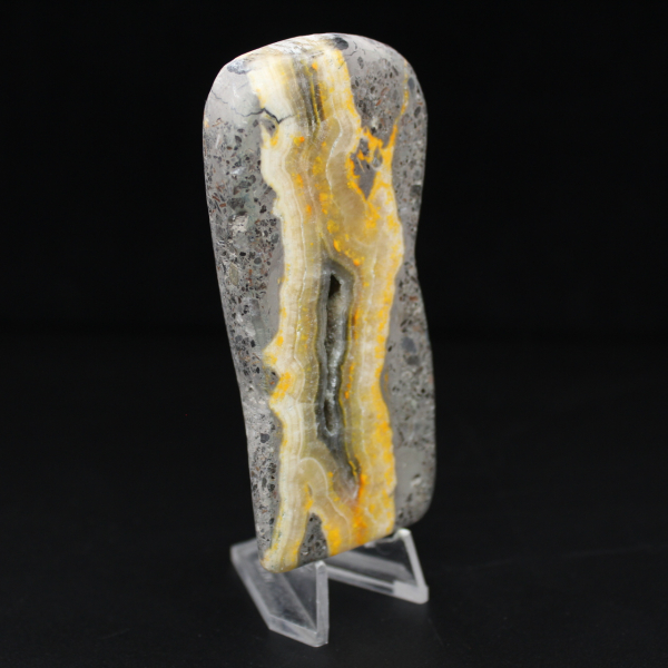 Smooth Jasper Bumblebee Volcanic Stone