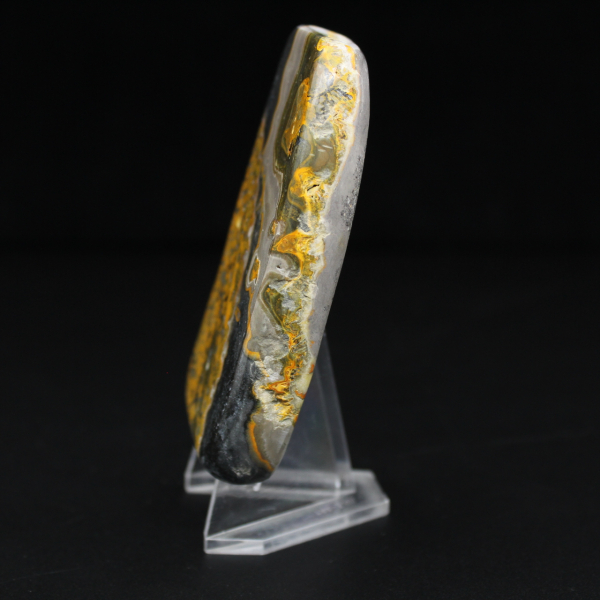 Bumblebee Jasper Polished Stone of Authenticity