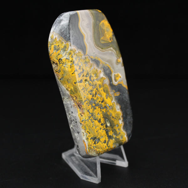 Bumblebee Jasper Polished Stone of Authenticity