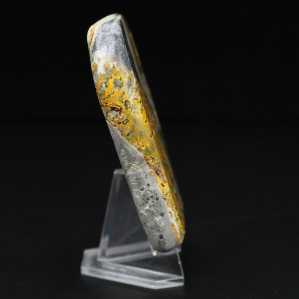 Bumblebee Jasper Polished Stone of Authenticity