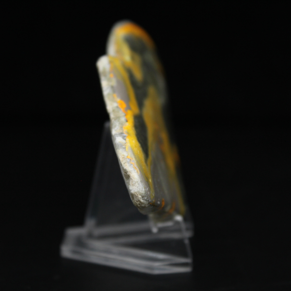 Polished Jasper Bumblebee Micro Coin