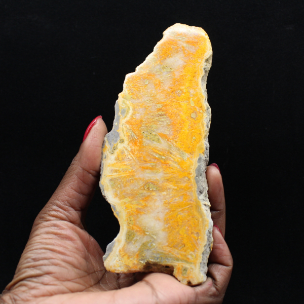 Bumblebee Jasper Plaque from Indonesia