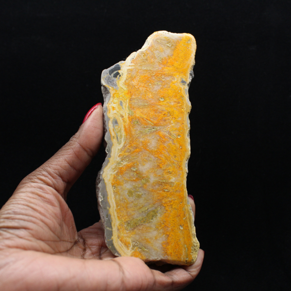 Thick slice of Indonesian Bumblebee Jasper