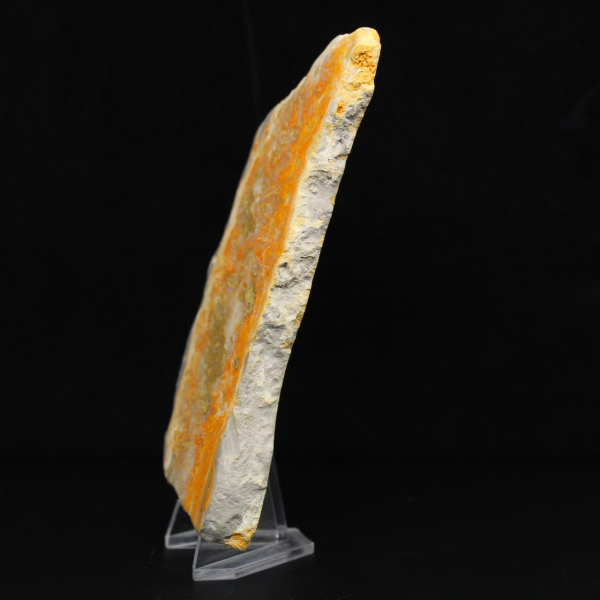 Bumblebee Jasper: Mineral plaque from Indonesia