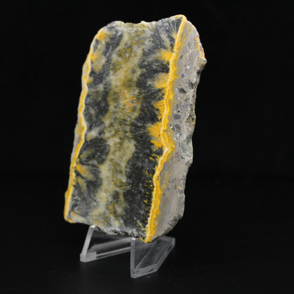 Small sliced specimen of Jasper Bumblebee