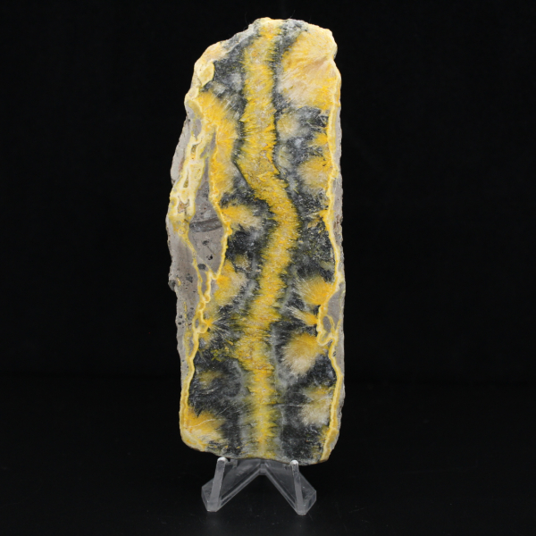 Bumblebee Jasper: Mineralogical Slice of Java