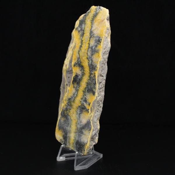 Bumblebee Jasper: Mineralogical Slice of Java