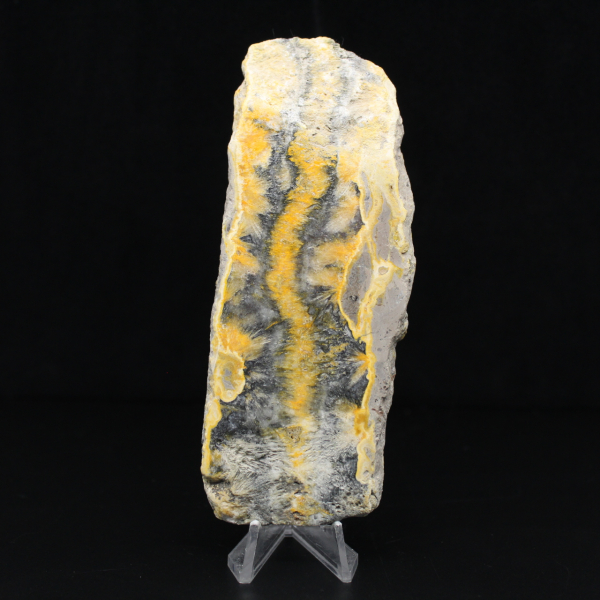 Bumblebee Jasper: Mineralogical Slice of Java