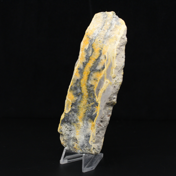 Bumblebee Jasper: Mineralogical Slice of Java